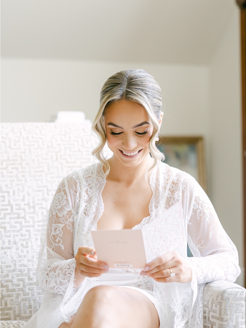 Marry Me Lace Robe - In Bloom by Jonquil - Picture 6 of 16